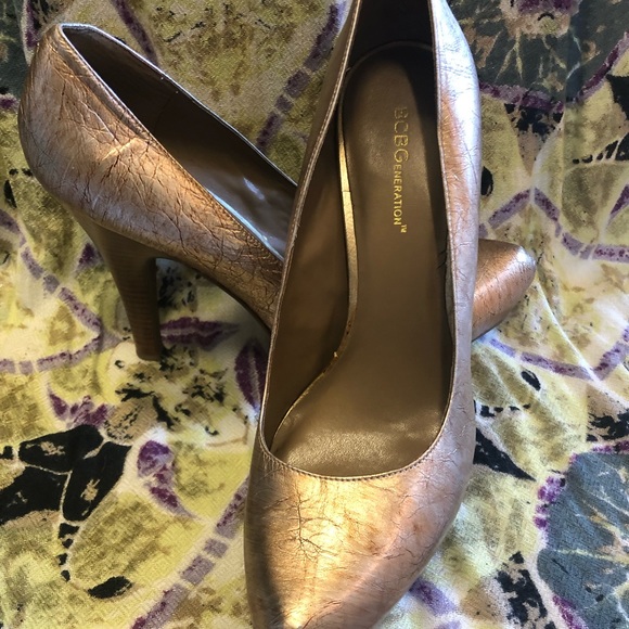 BCBGeneration platform pumps - copper/bronze color - Picture 5 of 5